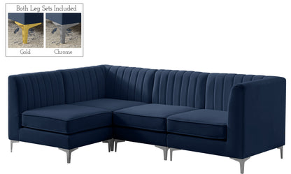 Alina - 4 Piece Modular L-Shaped Sectional
