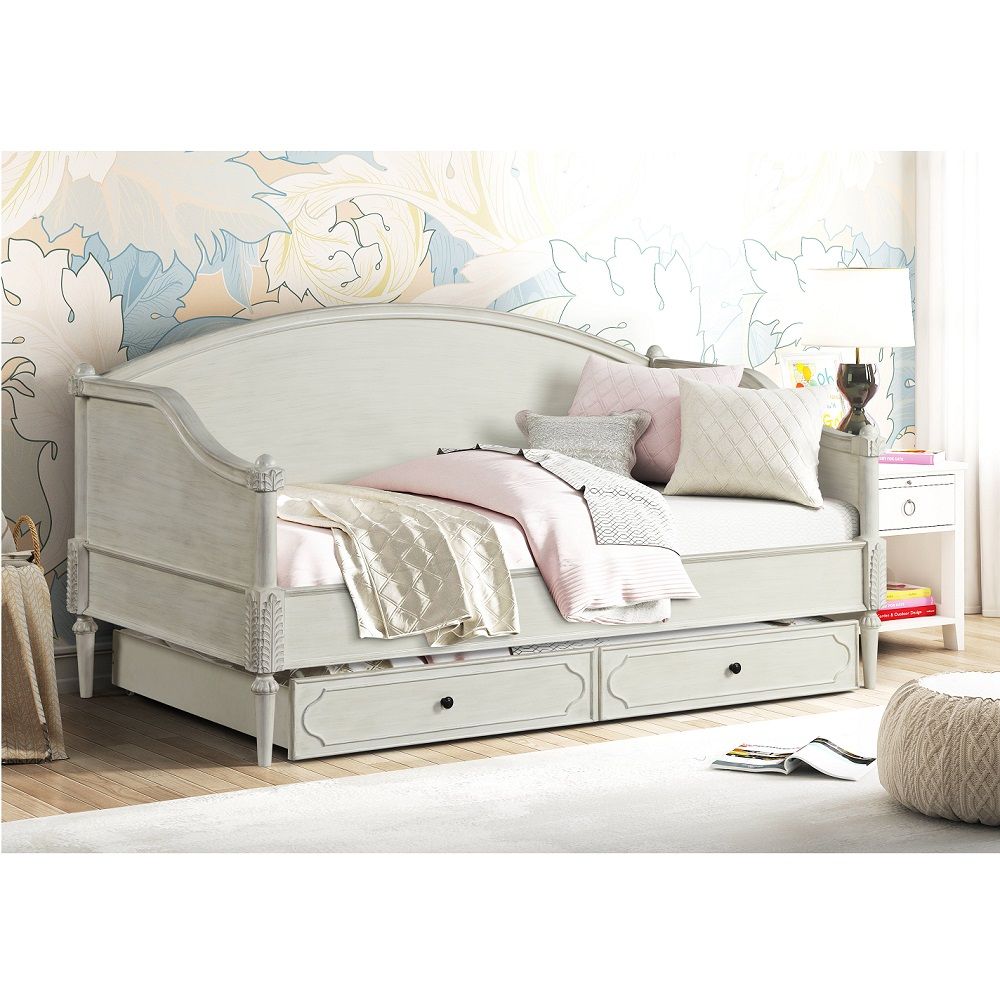 Lucien - Twin Trundle - Antique White